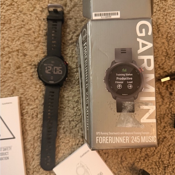 Garmin Forerunner 245 Music in Black